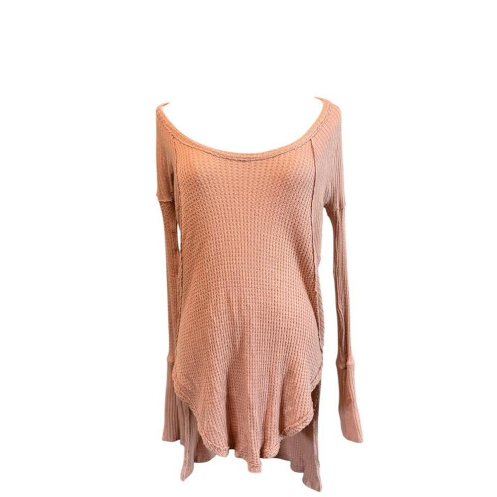 Free people beach waffle knit